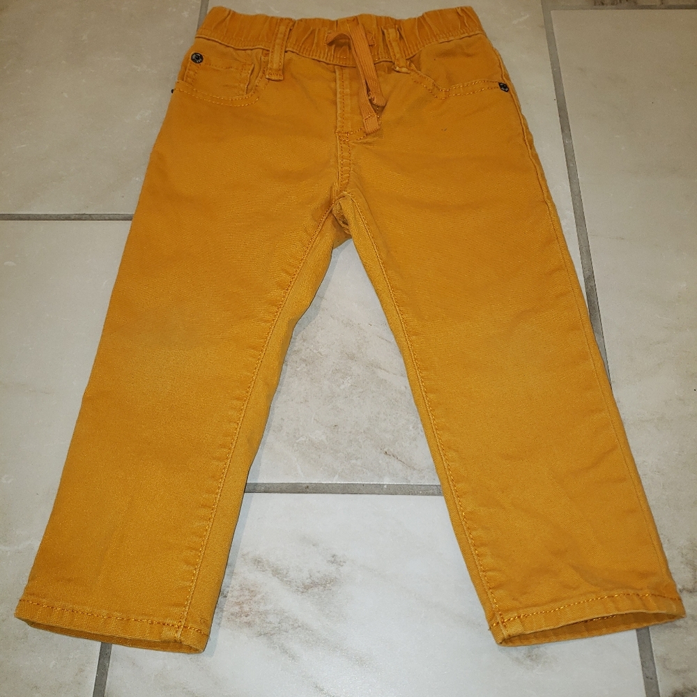 Gap Deming Mustard Color SlimJean